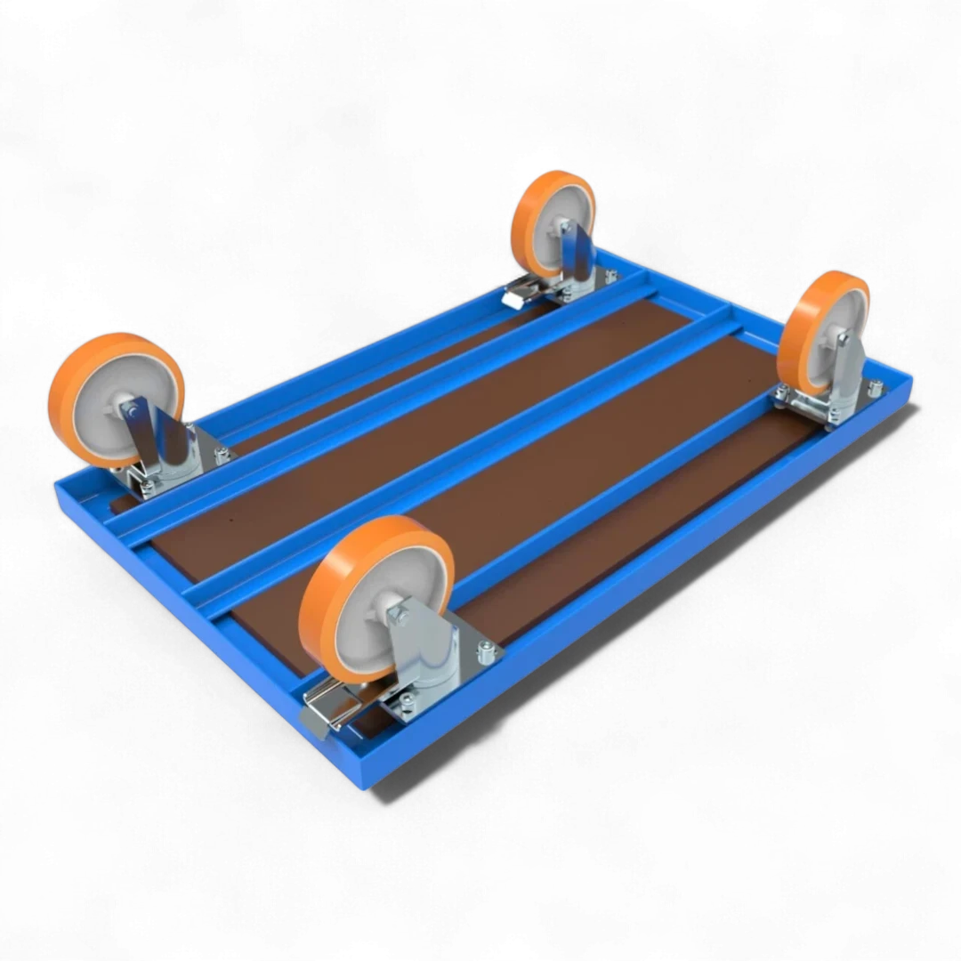 Dreiwandwagen – Stabiler Transportwagen mit drei Siebdruckplatten für sicheren Ladungsschutz. Bis 1000 kg Traglast, ideal für Lager und Industrie.