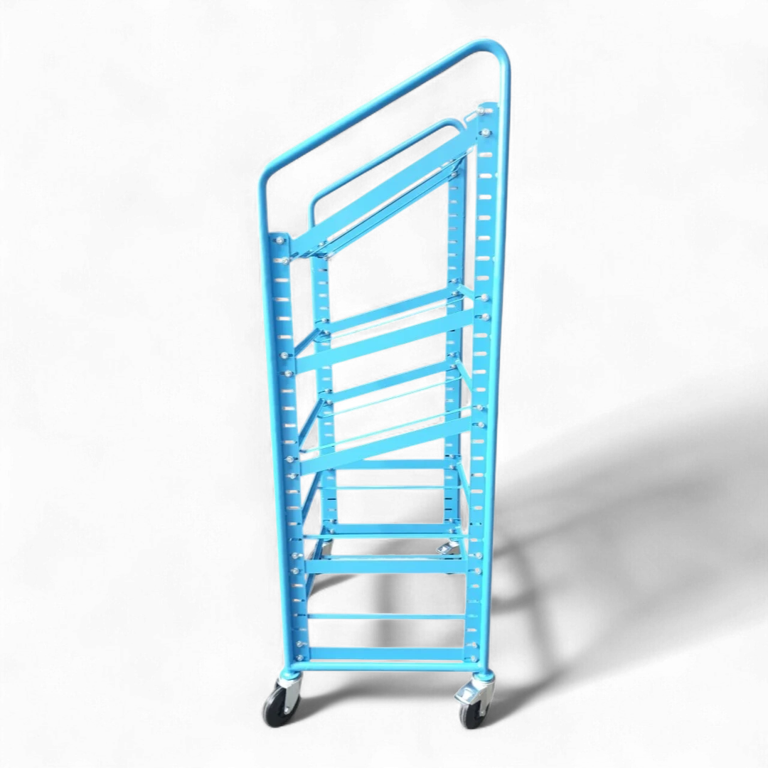 Eurokastenwagen aus Stahl – Robustes Transportgestell für KLT-Behälter. Made in Germany