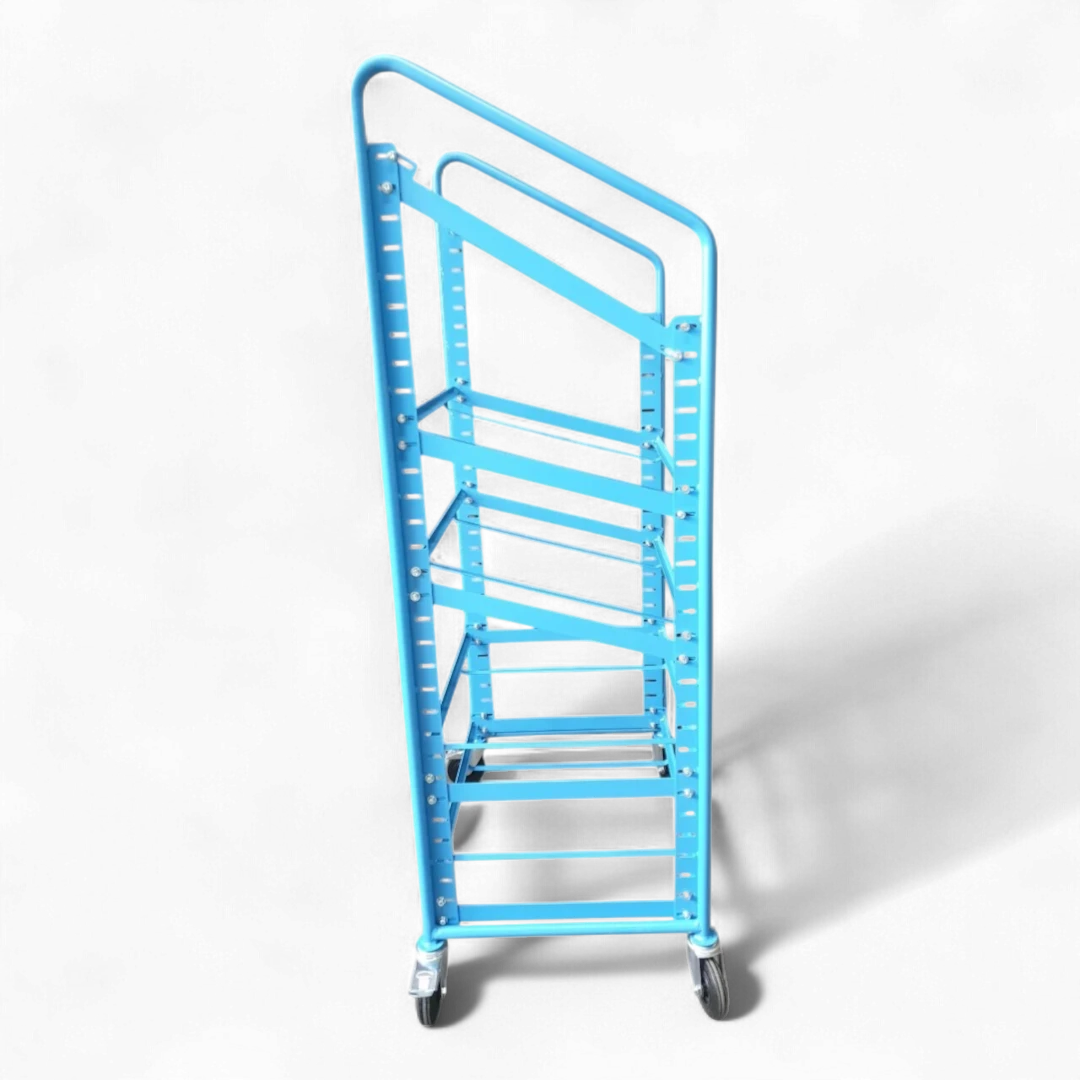 Eurokastenwagen aus Stahl – Robustes Transportgestell für KLT-Behälter. Made in Germany