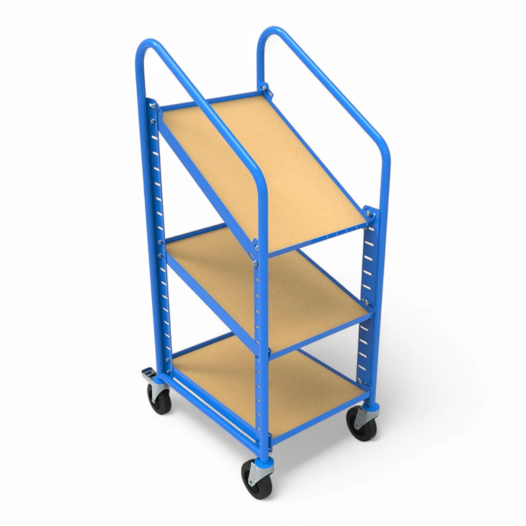 Eurokastenwagen aus Stahl – Robustes Transportgestell für KLT-Behälter. Made in Germany