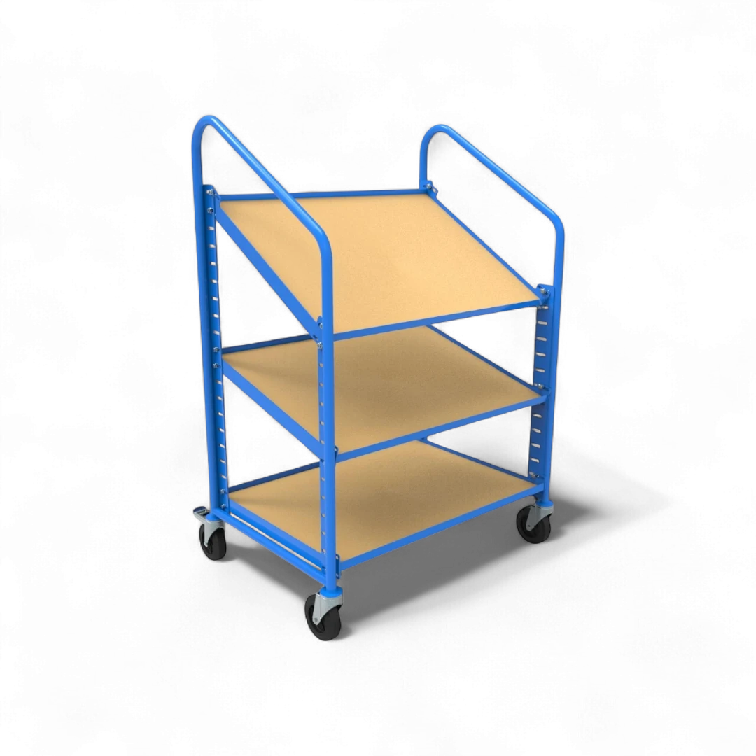Eurokastenwagen aus Stahl – Robustes Transportgestell für KLT-Behälter. Made in Germany