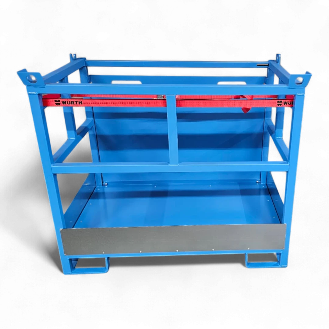 Gasflaschenpalette mit Rampe ✅ Einfaches Be- & Entladen
