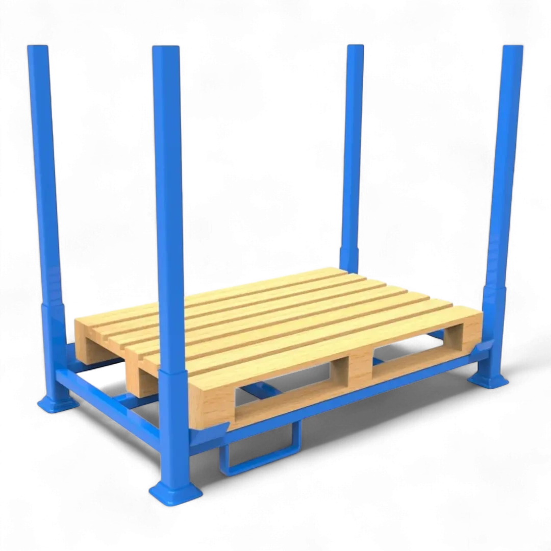 Rungengestell für Paletten, ideal zum Lagern und Transportieren von Paletten