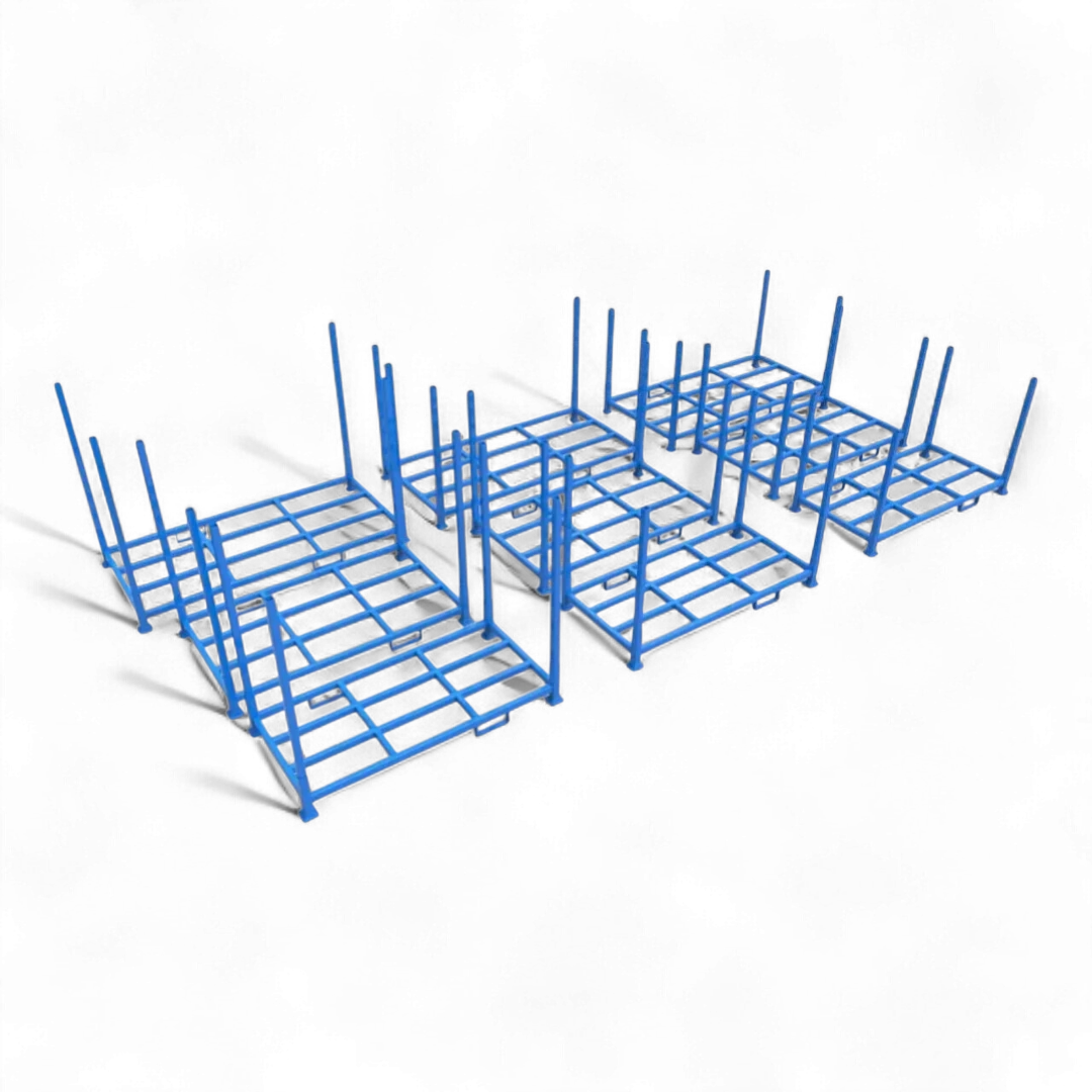 Schwere Industrie-Sonderpalette aus Stahl (1500 kg Traglast) für Lagerbetriebe