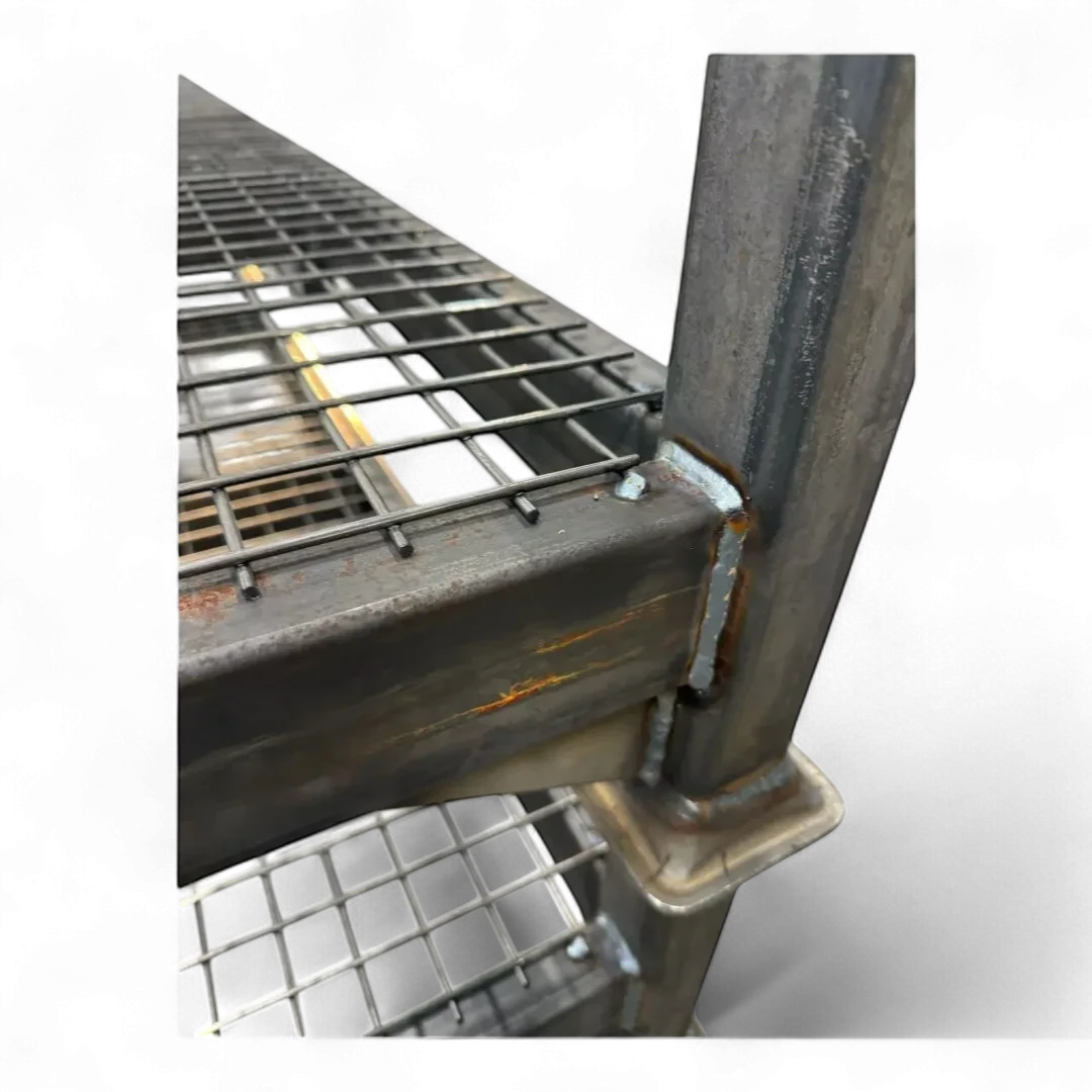 Schwere Industrie-Sonderpalette aus Stahl (1500 kg Traglast) für Lagerbetriebe