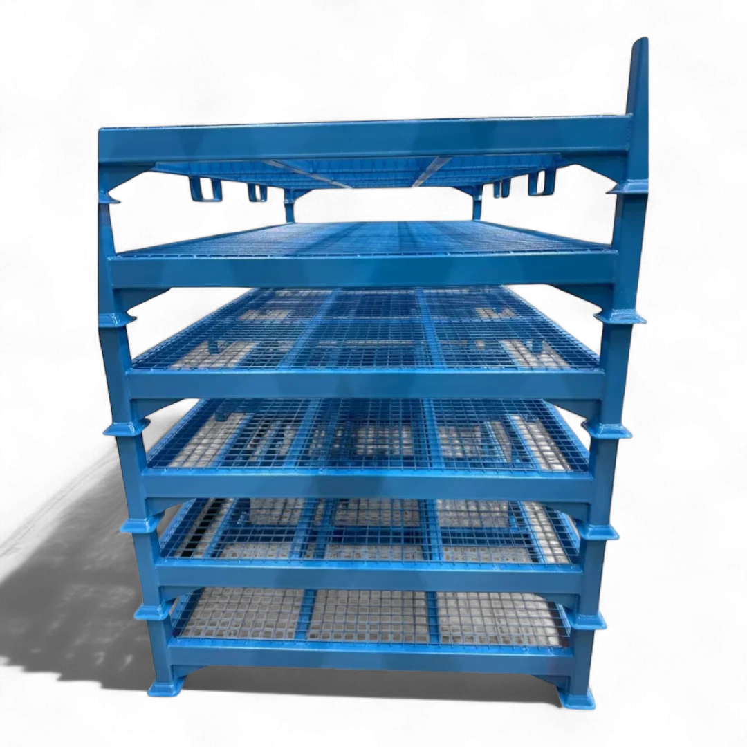 Schwere Industrie-Sonderpalette aus Stahl (1500 kg Traglast) für Lagerbetriebe