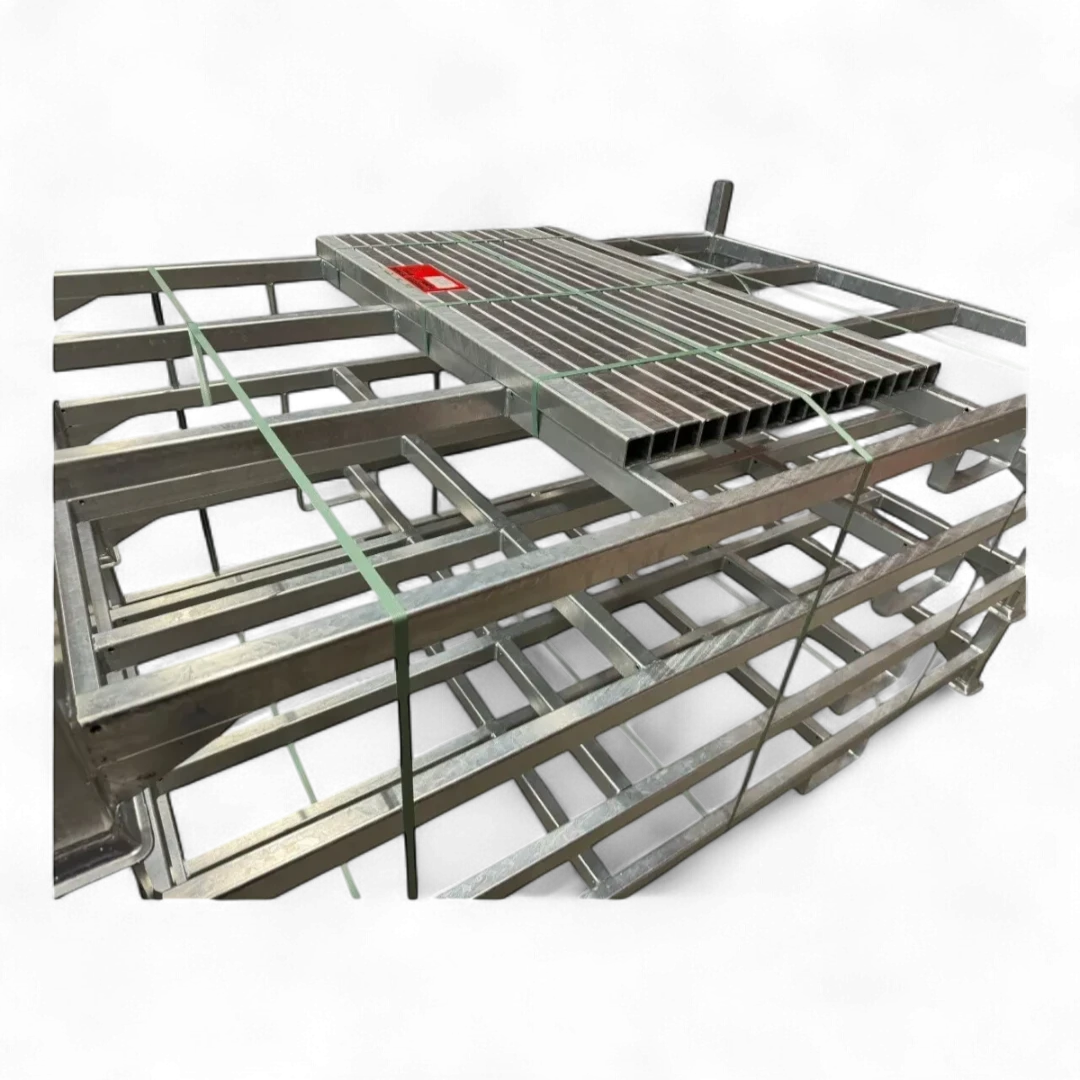 Schwere Industrie-Sonderpalette aus Stahl (1500 kg Traglast) für Lagerbetriebe
