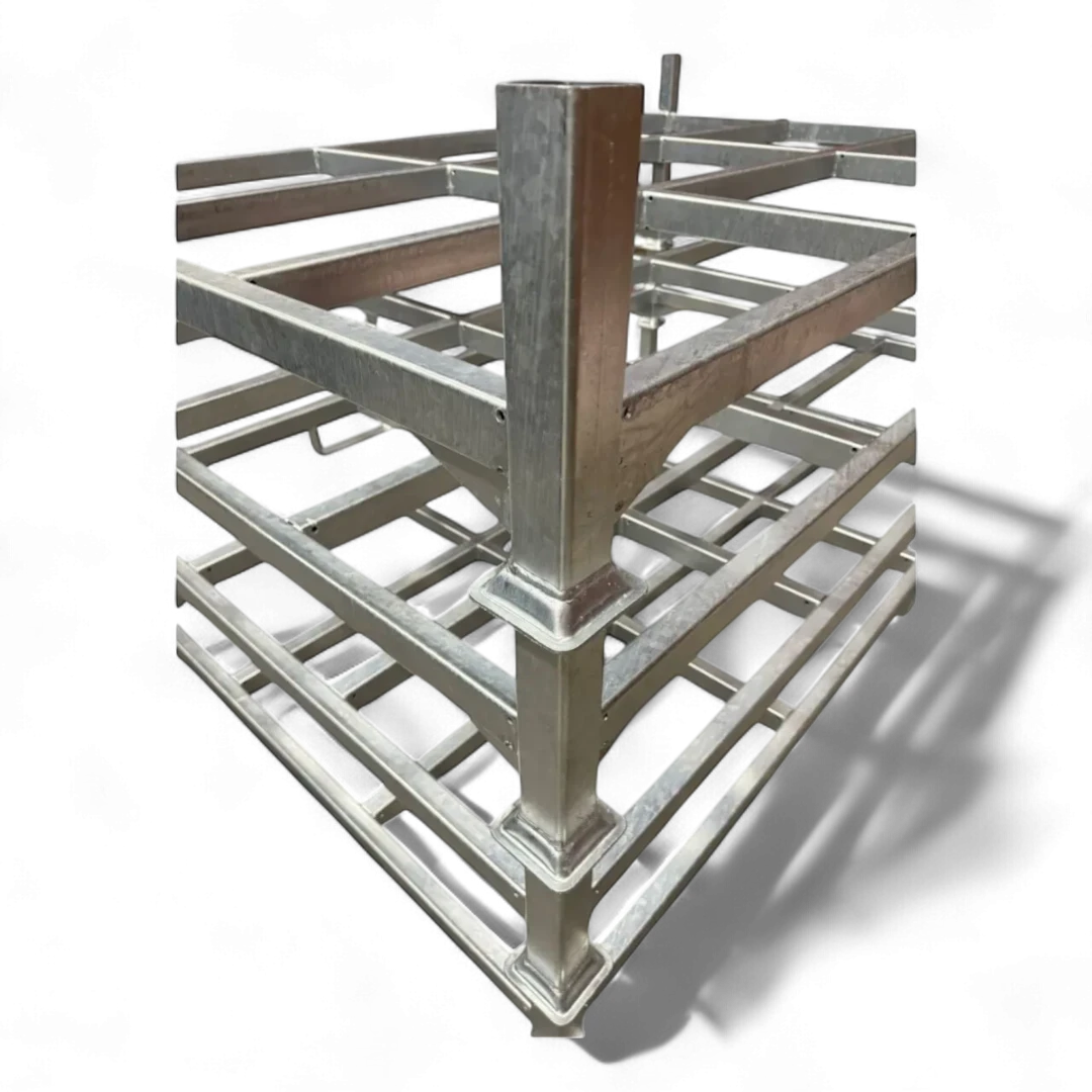 Schwere Industrie-Sonderpalette aus Stahl (1500 kg Traglast) für Lagerbetriebe