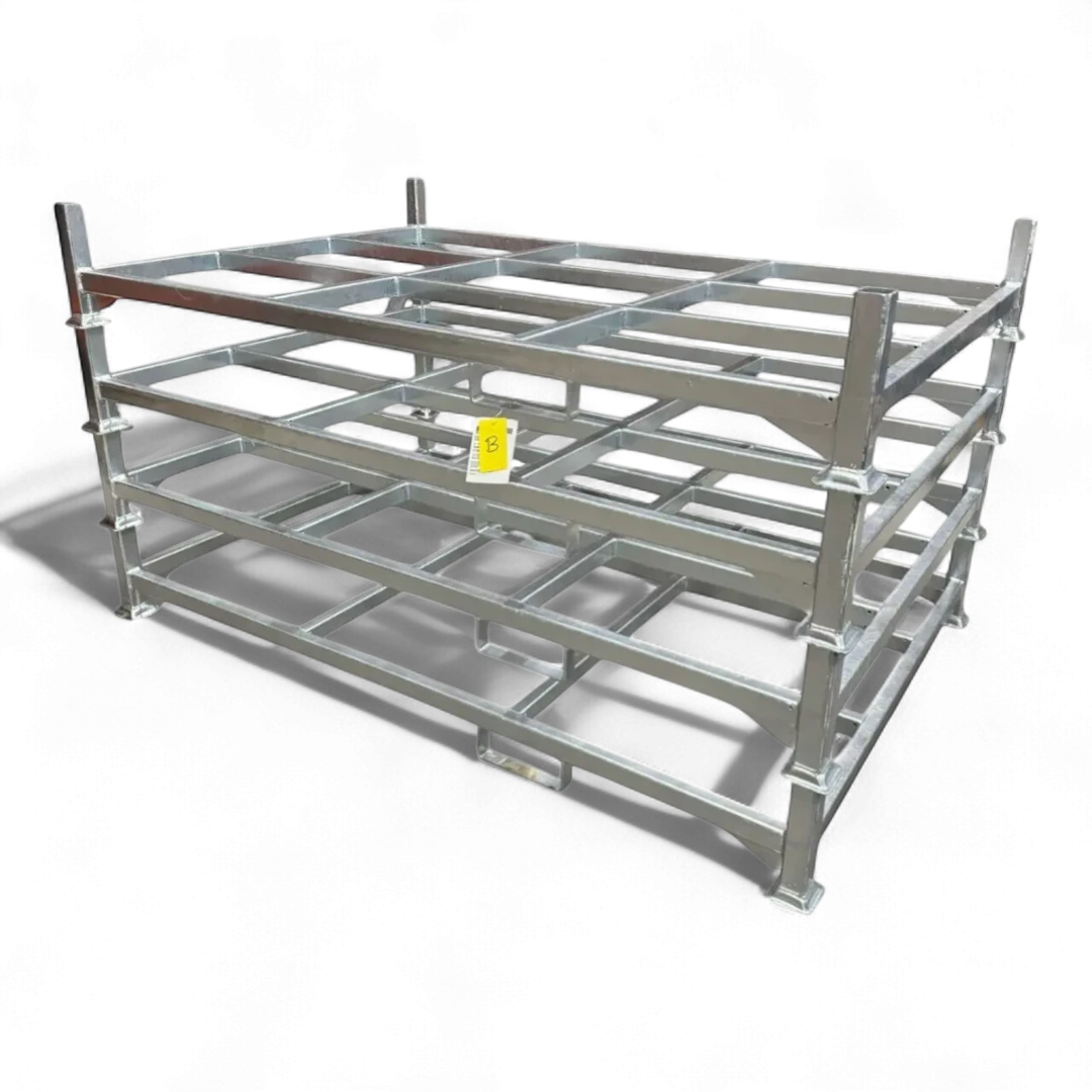 Schwere Industrie-Sonderpalette aus Stahl (1500 kg Traglast) für Lagerbetriebe