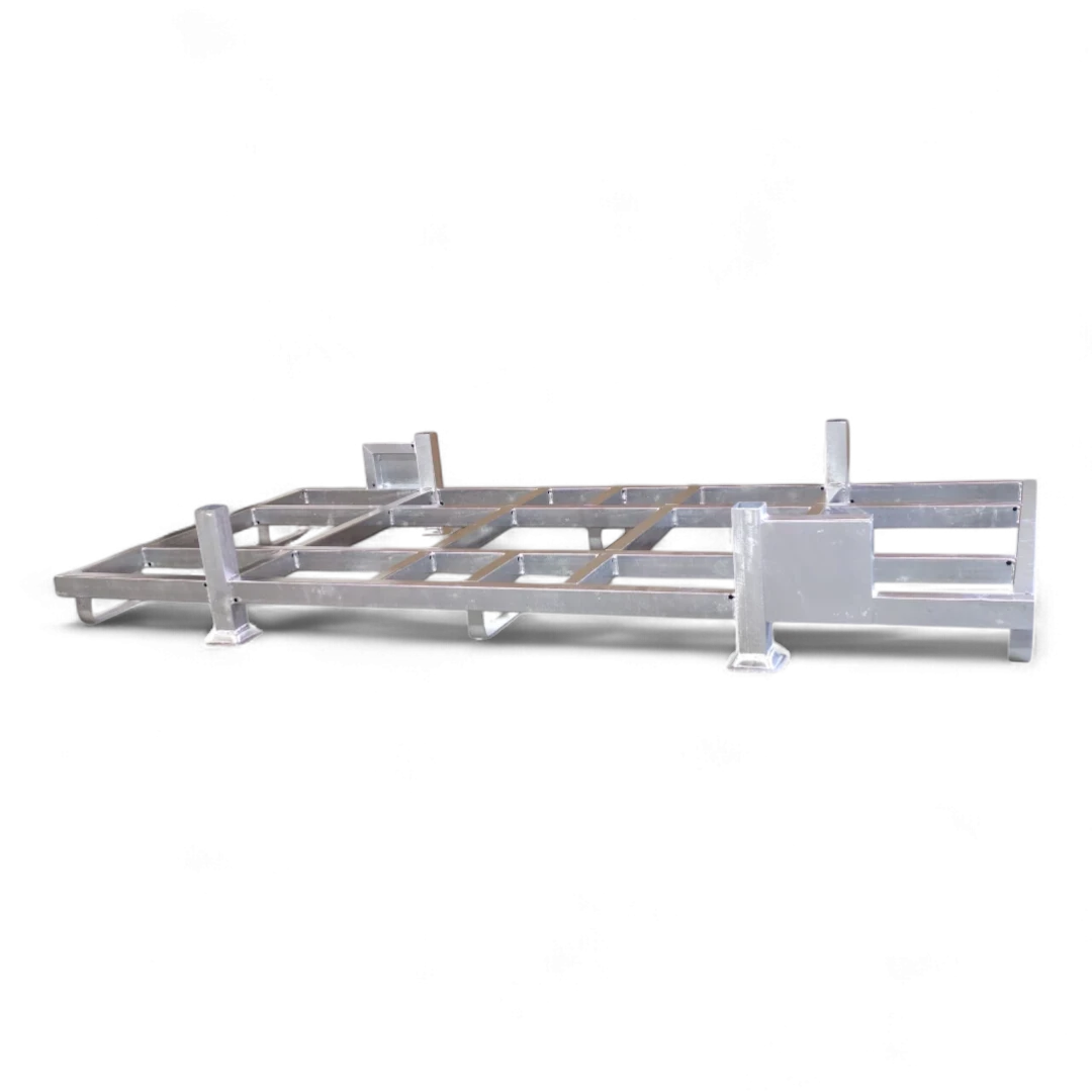 Schwere Industrie-Sonderpalette aus Stahl (1500 kg Traglast) für Lagerbetriebe