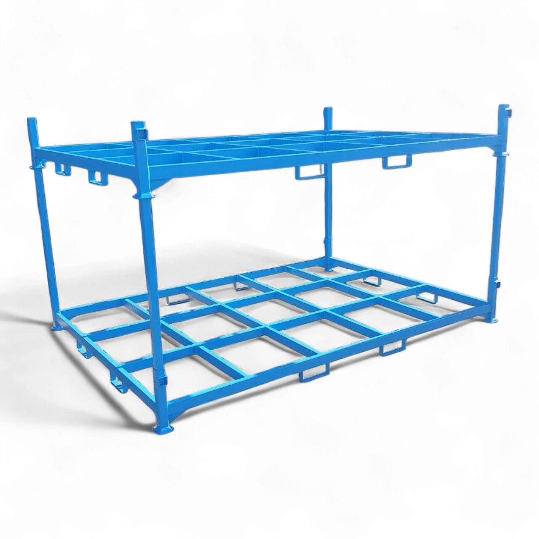 Schwere Industrie-Sonderpalette aus Stahl (1500 kg Traglast) für Lagerbetriebe