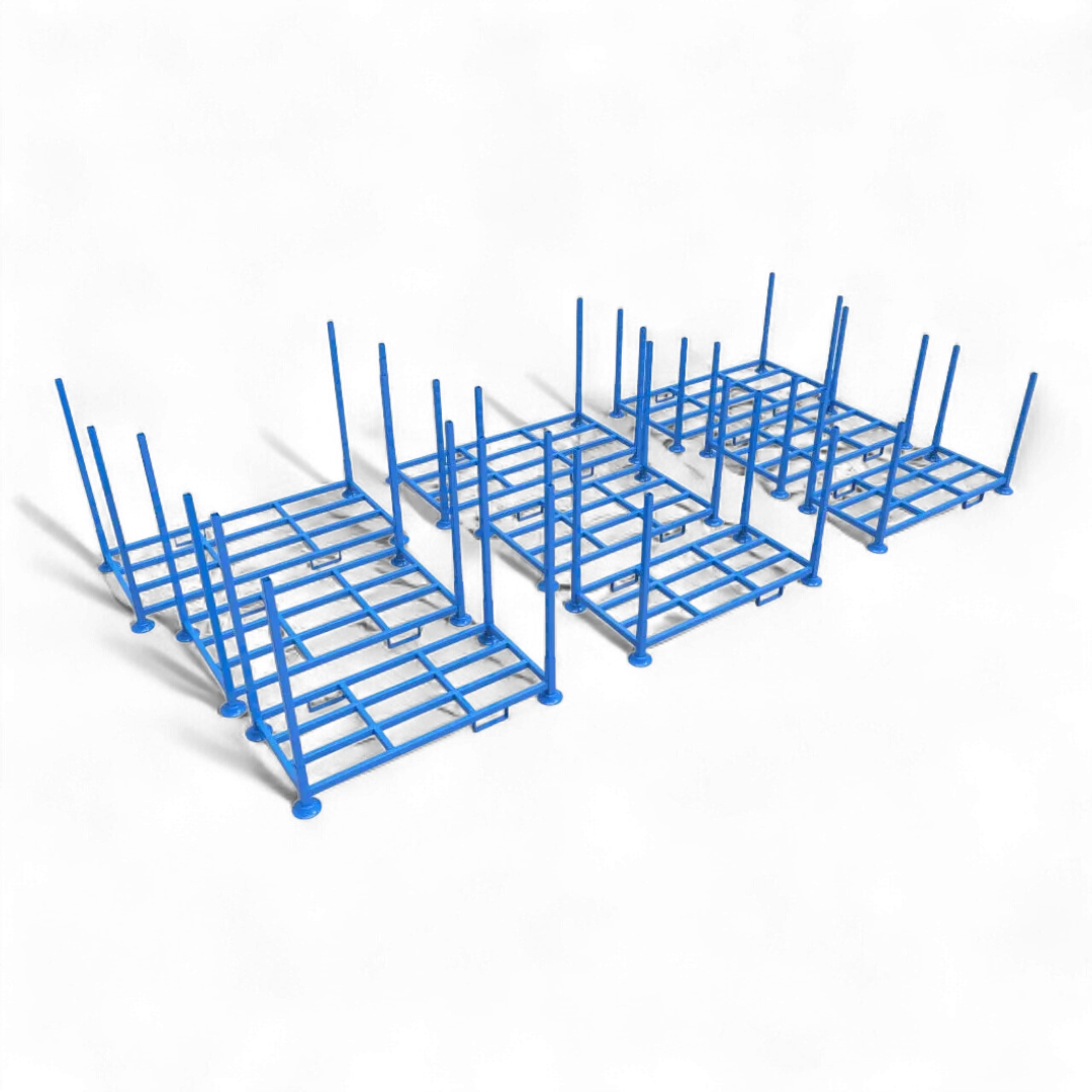 Schwere Industrie-Sonderpalette aus Stahl (1500 kg Traglast) für Lagerbetriebe