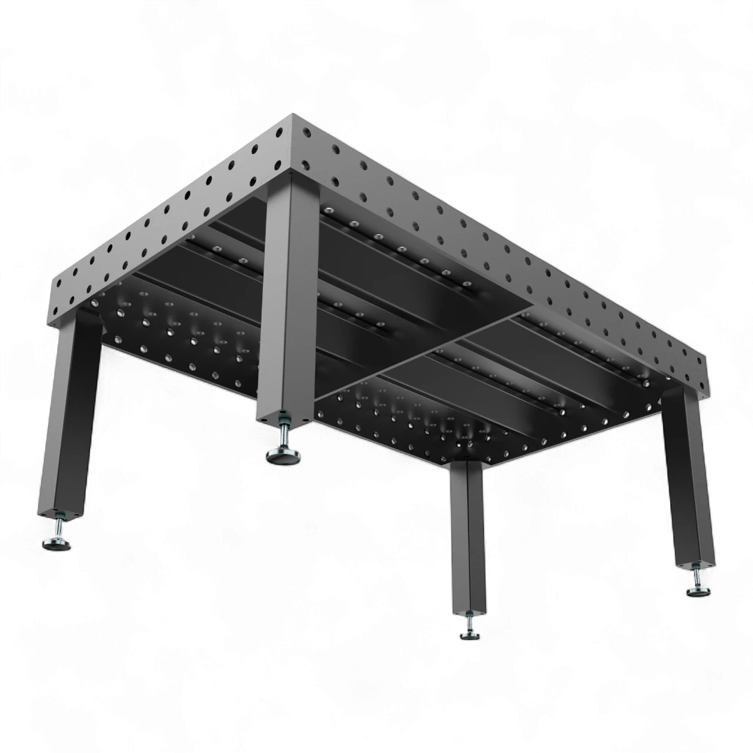Schweißtisch für Industrie & Werkstatt. Robuste Arbeitsplattform für professionelle Schweißarbeiten, Montage und präzise Metallbearbeitung.