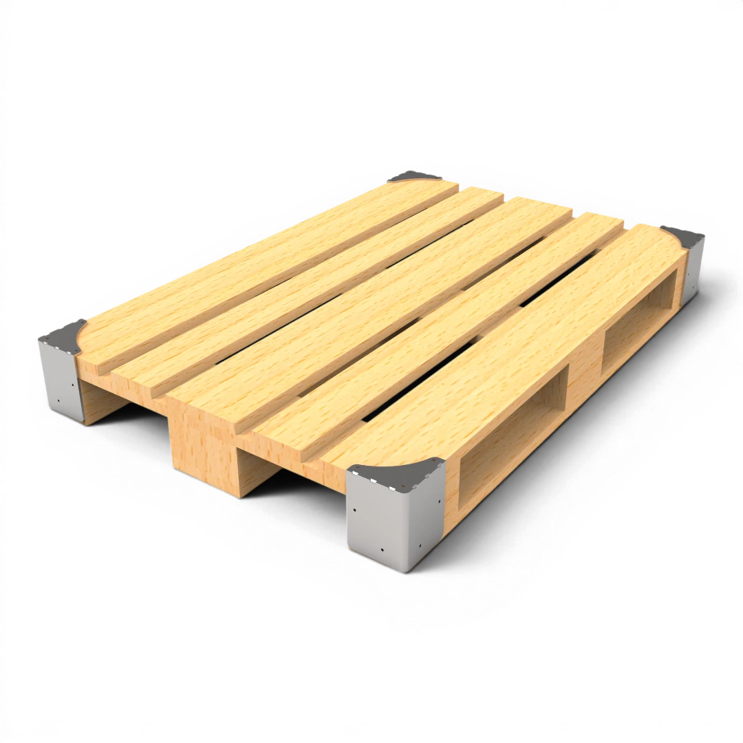 Stapelecke für Holzpaletten – SLT Bauer