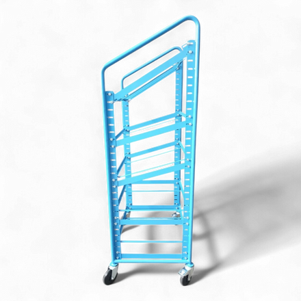 Eurokastenwagen aus Stahl – Robustes Transportgestell für KLT-Behälter. Made in Germany