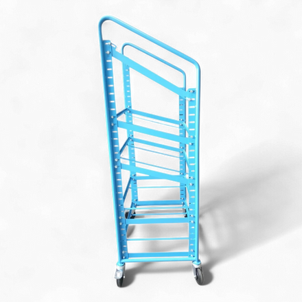 Eurokastenwagen aus Stahl – Robustes Transportgestell für KLT-Behälter. Made in Germany