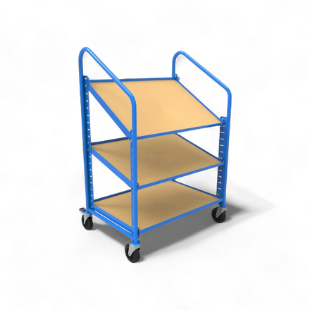 Eurokastenwagen aus Stahl – Robustes Transportgestell für KLT-Behälter. Made in Germany