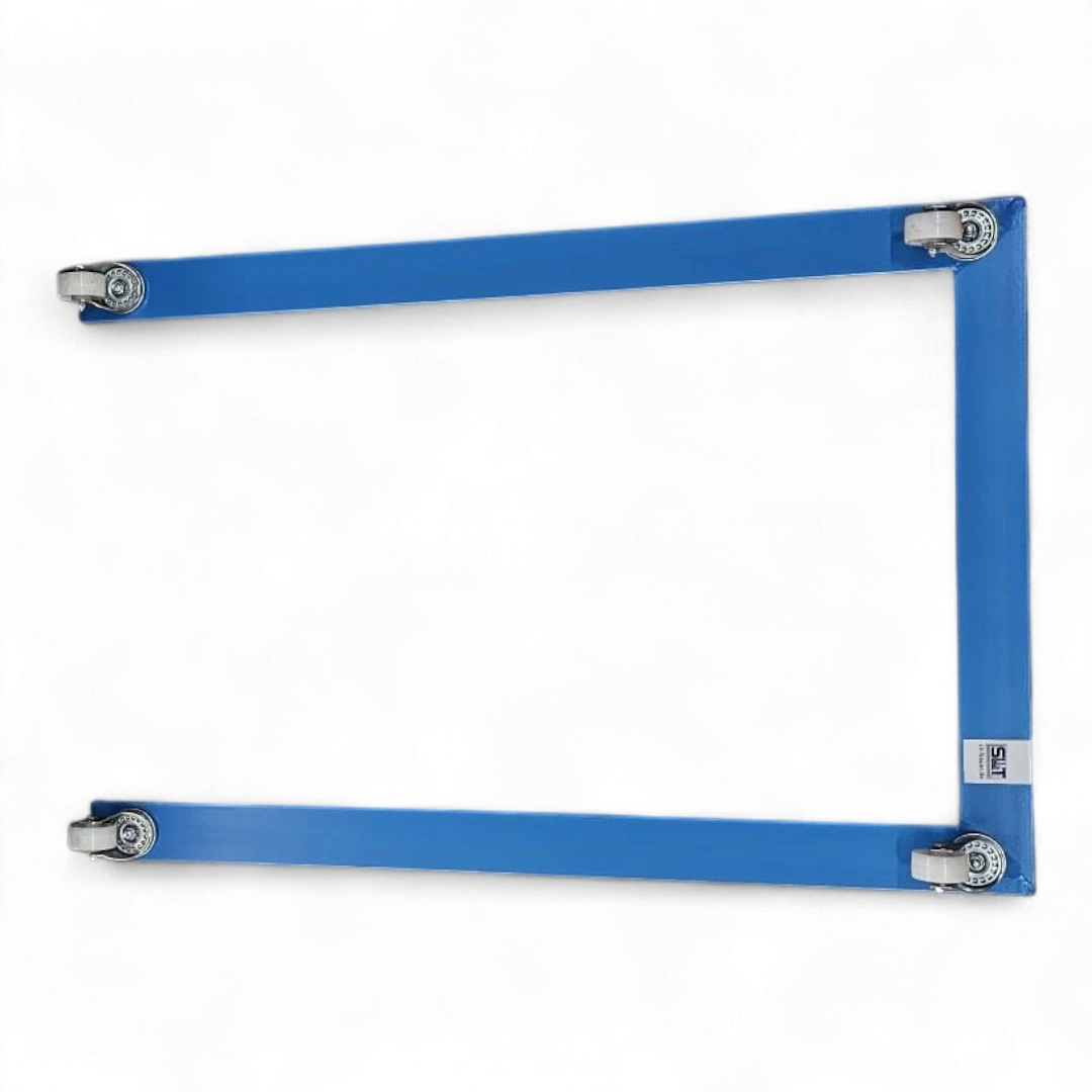 Fahrgestell für Palettentransport – Stabile Stahlkonstruktion mit Lenkrollen. Ideal für Lager und Werkstätten.