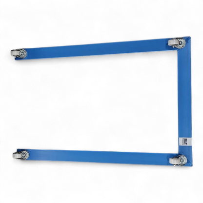 Fahrgestell für Palettentransport – Stabile Stahlkonstruktion mit Lenkrollen. Ideal für Lager und Werkstätten.