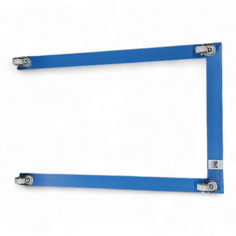 Fahrgestell für Palettentransport – Stabile Stahlkonstruktion mit Lenkrollen. Ideal für Lager und Werkstätten.