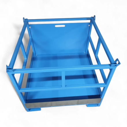 Gasflaschenpalette mit Rampe ✅ Einfaches Be- & Entladen