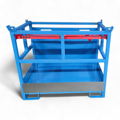 Gasflaschenpalette mit Rampe ✅ Einfaches Be- & Entladen