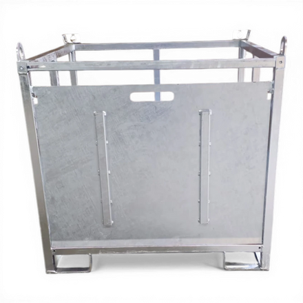 Gasflaschenpalette mit Rampe ✅ Einfaches Be- & Entladen
