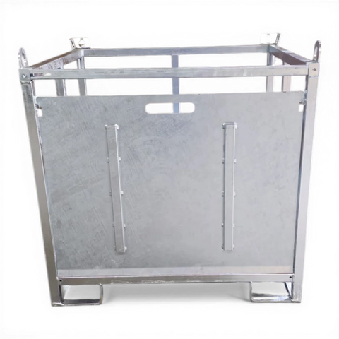 Gasflaschenpalette mit Rampe ✅ Einfaches Be- & Entladen