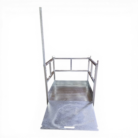 Gasflaschenpalette mit Rampe ✅ Einfaches Be- & Entladen