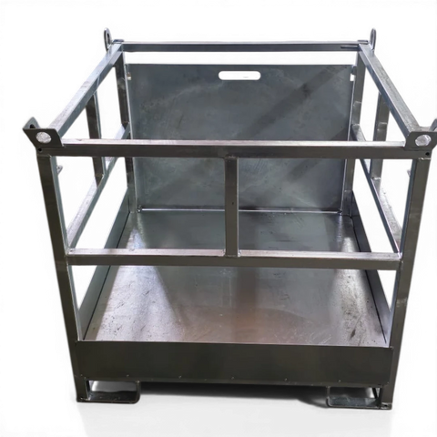 Gasflaschenpalette mit Rampe ✅ Einfaches Be- & Entladen