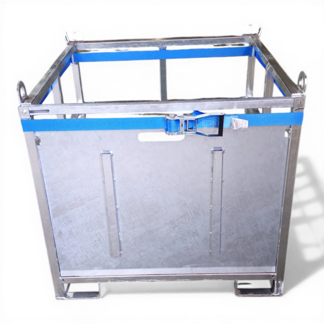 Gasflaschenpalette mit Rampe ✅ Einfaches Be- & Entladen