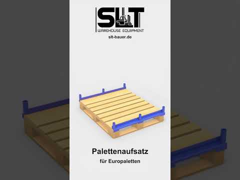 Palettenaufsatz für Europaletten