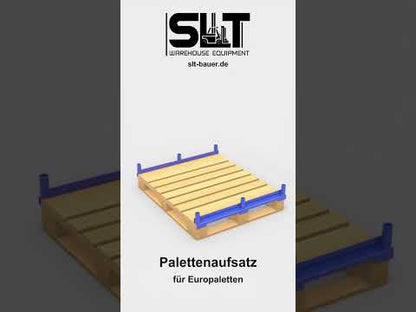 Palettenaufsatz für Europaletten