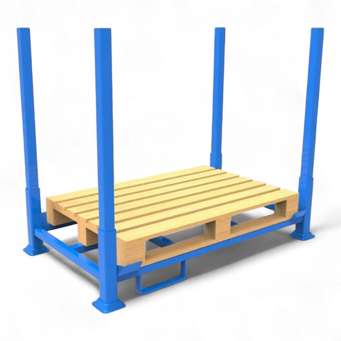 Rungengestell für Paletten, ideal zum Lagern und Transportieren von Paletten