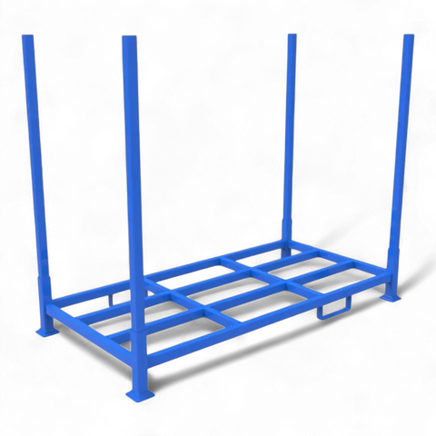 Schwere Industrie-Sonderpalette aus Stahl (1500 kg Traglast) für Lagerbetriebe