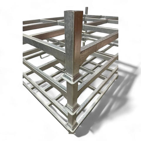 Schwere Industrie-Sonderpalette aus Stahl (1500 kg Traglast) für Lagerbetriebe