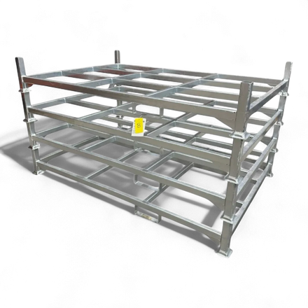 Schwere Industrie-Sonderpalette aus Stahl (1500 kg Traglast) für Lagerbetriebe