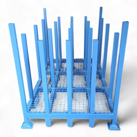 Schwere Industrie-Sonderpalette aus Stahl (1500 kg Traglast) für Lagerbetriebe
