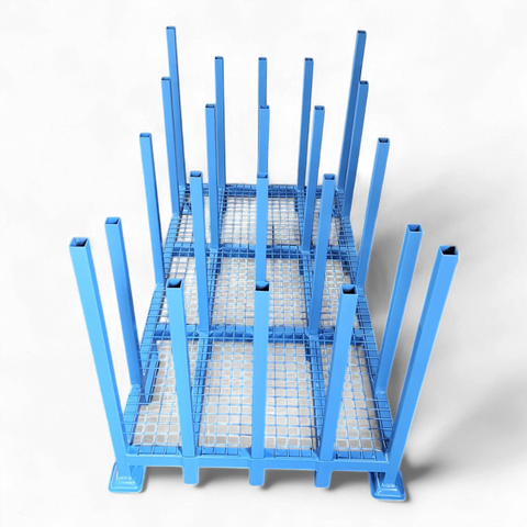 Schwere Industrie-Sonderpalette aus Stahl (1500 kg Traglast) für Lagerbetriebe