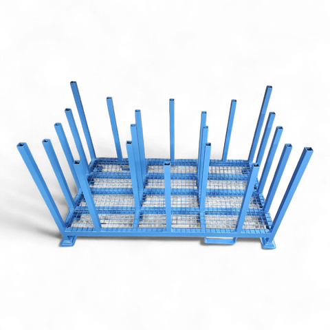 Schwere Industrie-Sonderpalette aus Stahl (1500 kg Traglast) für Lagerbetriebe