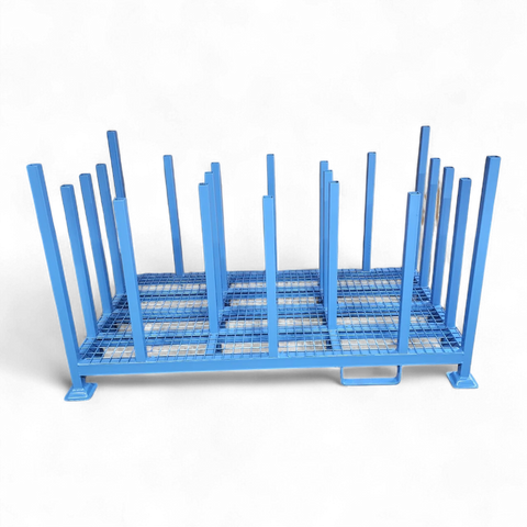 Schwere Industrie-Sonderpalette aus Stahl (1500 kg Traglast) für Lagerbetriebe