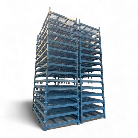Schwere Industrie-Sonderpalette aus Stahl (1500 kg Traglast) für Lagerbetriebe