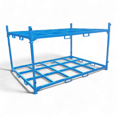 Schwere Industrie-Sonderpalette aus Stahl (1500 kg Traglast) für Lagerbetriebe
