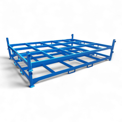 Schwere Industrie-Sonderpalette aus Stahl (1500 kg Traglast) für Lagerbetriebe
