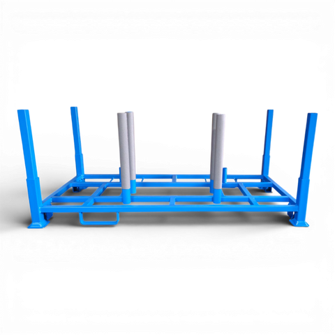 Schwere Industrie-Sonderpalette aus Stahl (1500 kg Traglast) für Lagerbetriebe