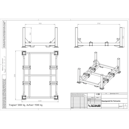 Sonderladungsträger für Lager und Werkstatt