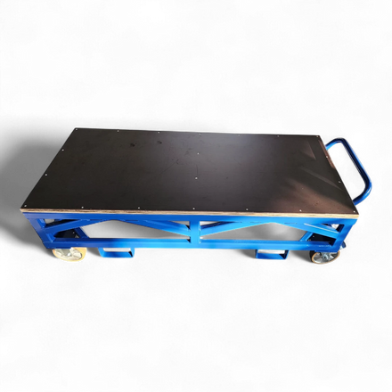 Tischwagen für Industrie, Lager & Werkstatt. Flexibel einsetzbar als mobiler Arbeitsplatz, Transportwagen oder für die Kommissionierung von Kleinteilen.