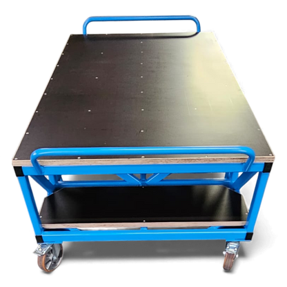 Tischwagen für Industrie, Lager & Werkstatt. Flexibel einsetzbar als mobiler Arbeitsplatz, Transportwagen oder für die Kommissionierung von Kleinteilen.