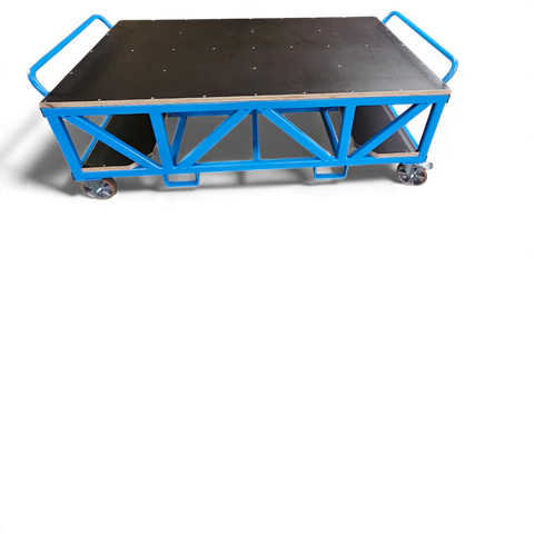 Tischwagen für Industrie, Lager & Werkstatt. Flexibel einsetzbar als mobiler Arbeitsplatz, Transportwagen oder für die Kommissionierung von Kleinteilen.