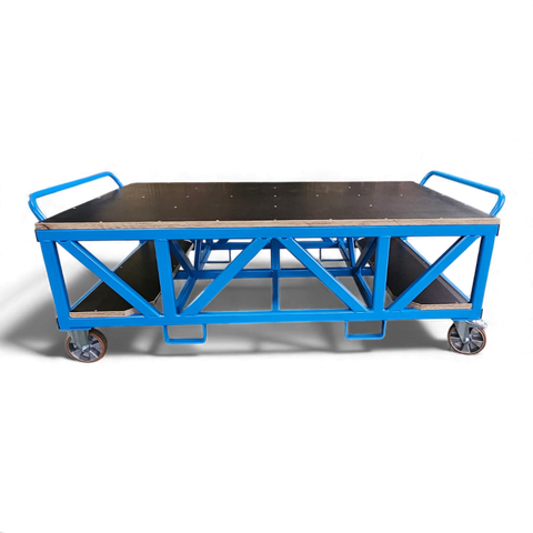 Tischwagen für Industrie, Lager & Werkstatt. Flexibel einsetzbar als mobiler Arbeitsplatz, Transportwagen oder für die Kommissionierung von Kleinteilen.